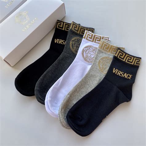 versace sock trainer|Versace socks price.